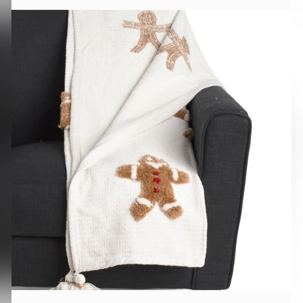 Rachel Zoe Gingerbread Throw Blanket
